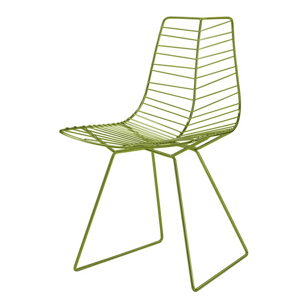 Leaf Chair with Sled Base