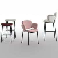 Macka Bar Stool - Upholstered