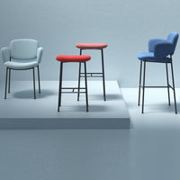 Macka Bar Stool - Upholstered