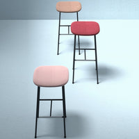 Macka Bar Stool - Upholstered