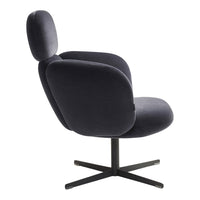 Bras Highback Chair - 4 Legged, Swivel w/ Return