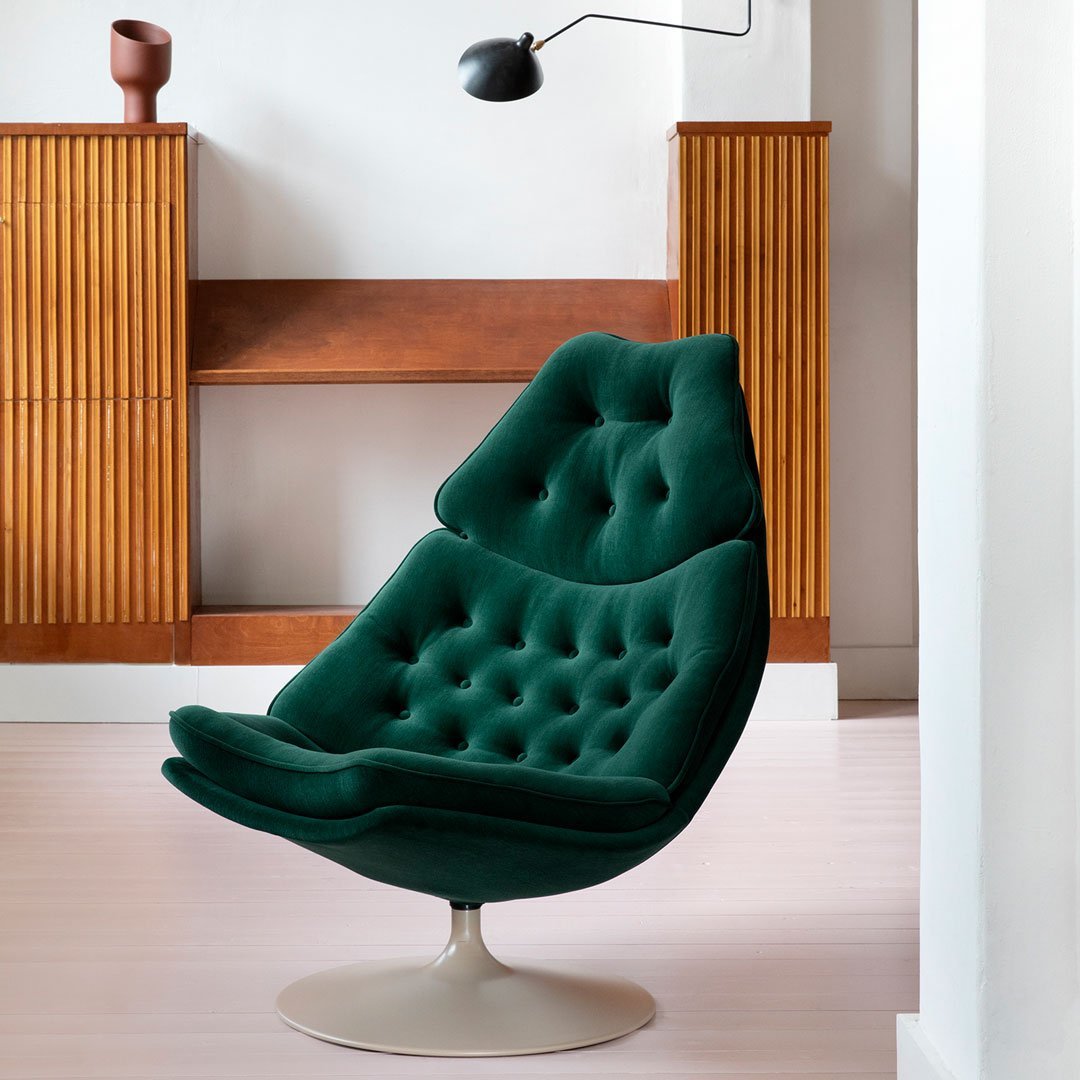 F588 High Swivel Chair, Disc Base