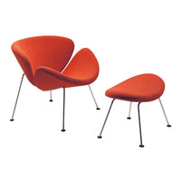 Orange Slice Footstool