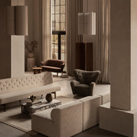 Marble Plinth Coffee Table - Low