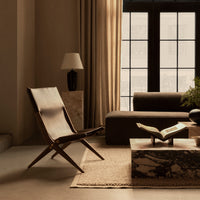 Marble Plinth Coffee Table - Low