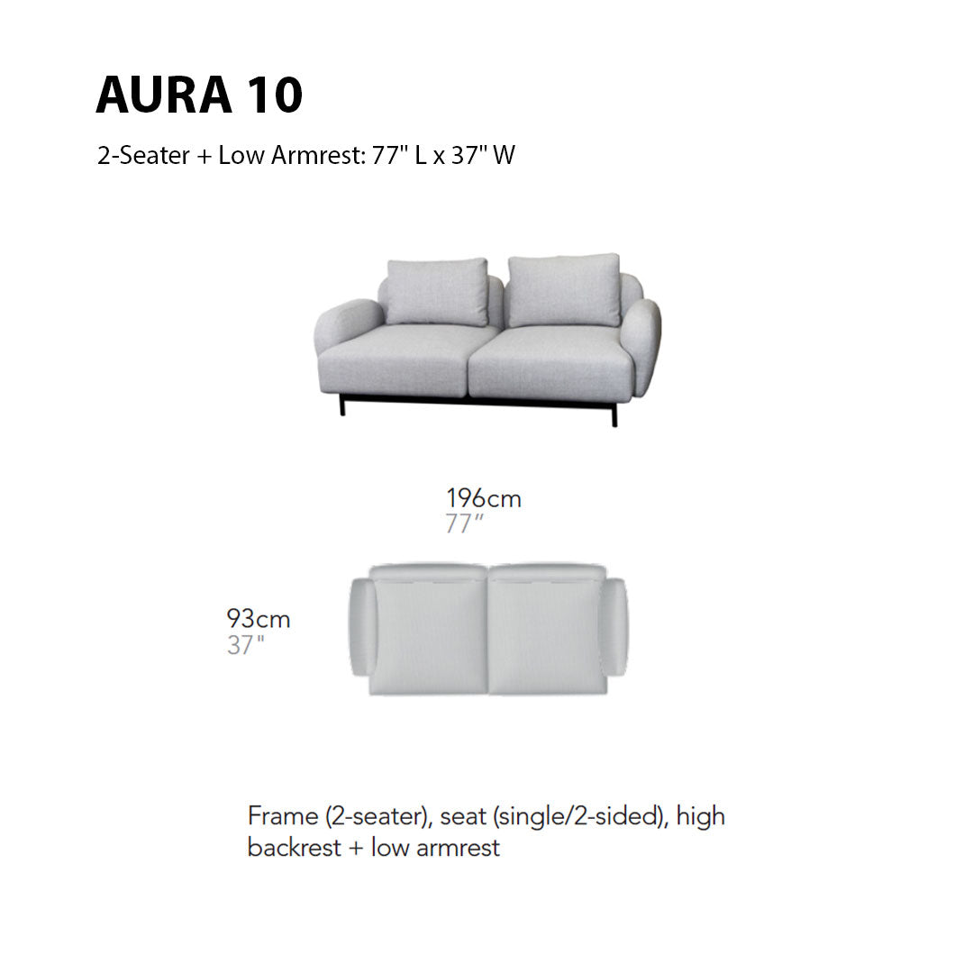 Aura Sofa (Modules 9-11)