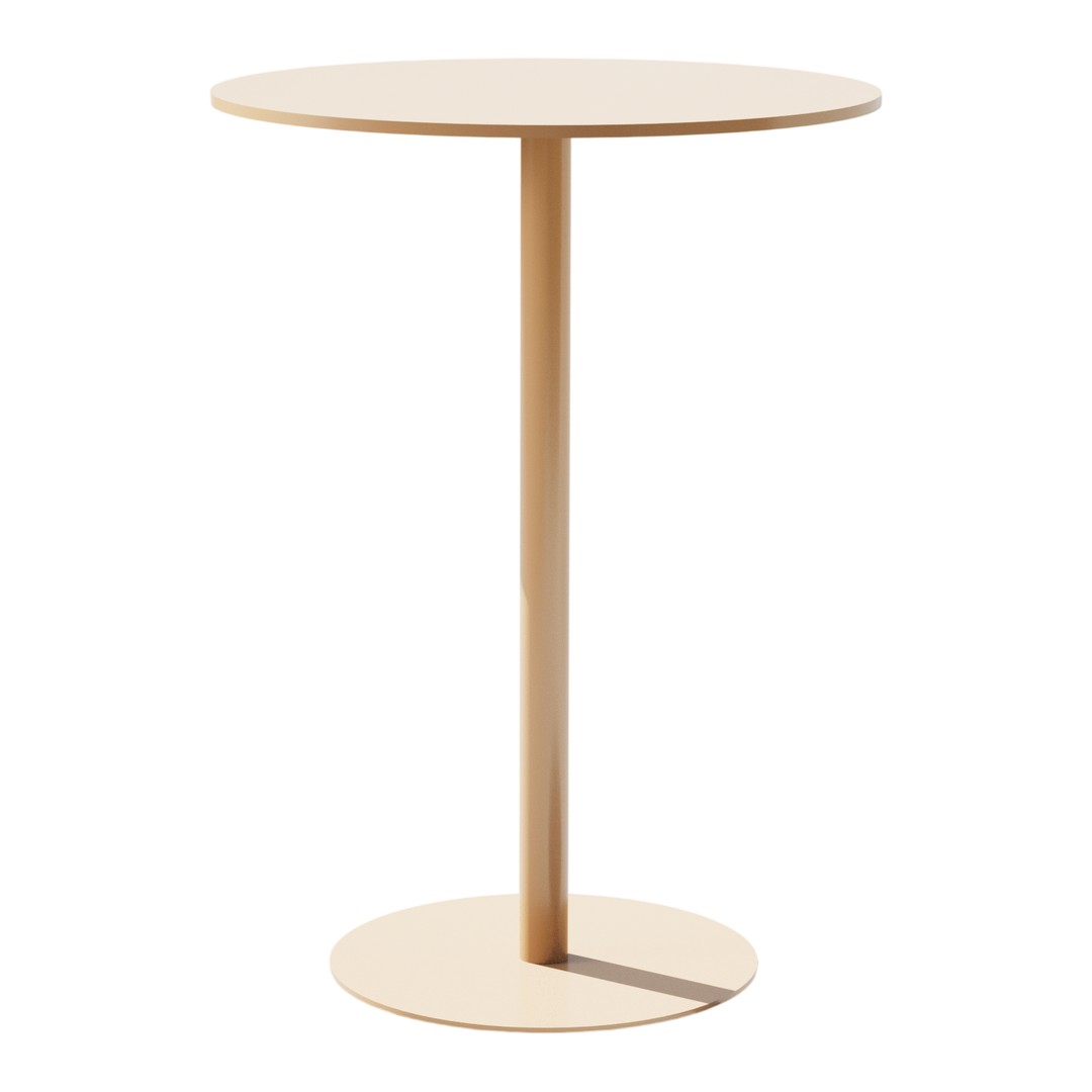 Round Pedestal Bar Table