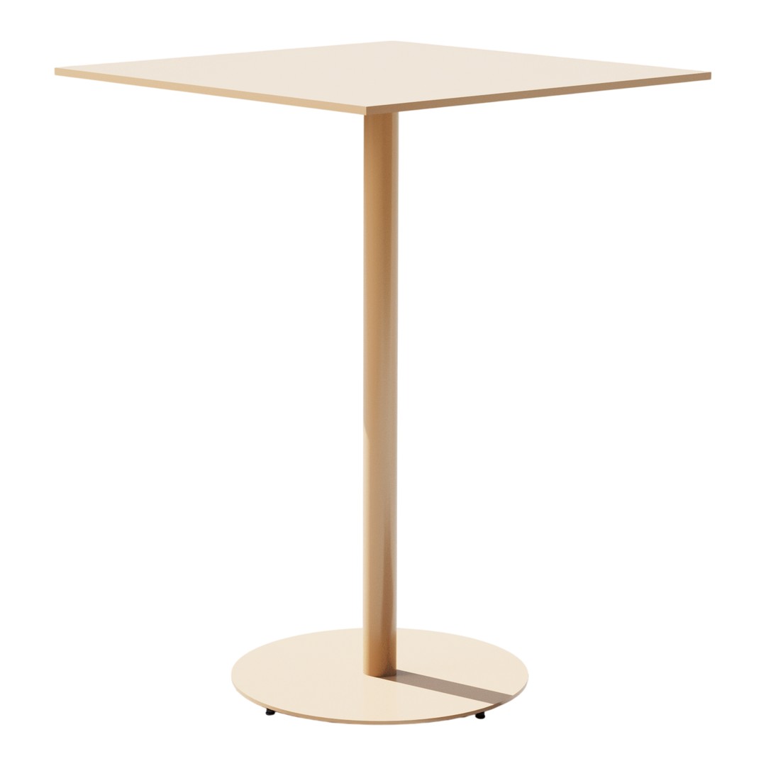 Square Pedestal Bar Table