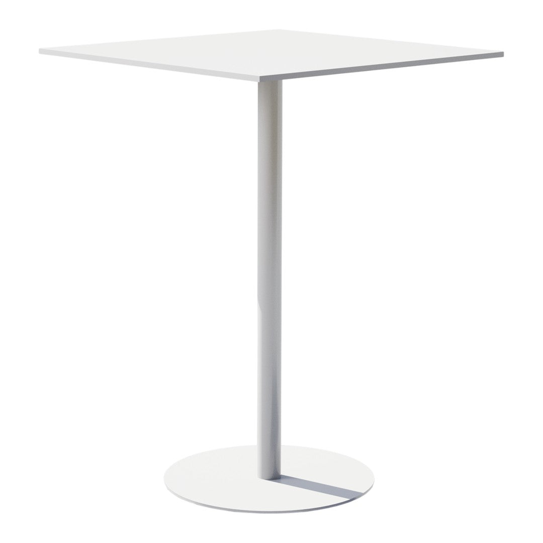 Square Pedestal Bar Table