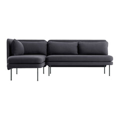 Bloke Armless Sofa w/ Left Arm Chaise
