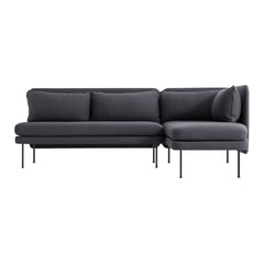 Bloke Armless Sofa w/ Right Arm Chaise