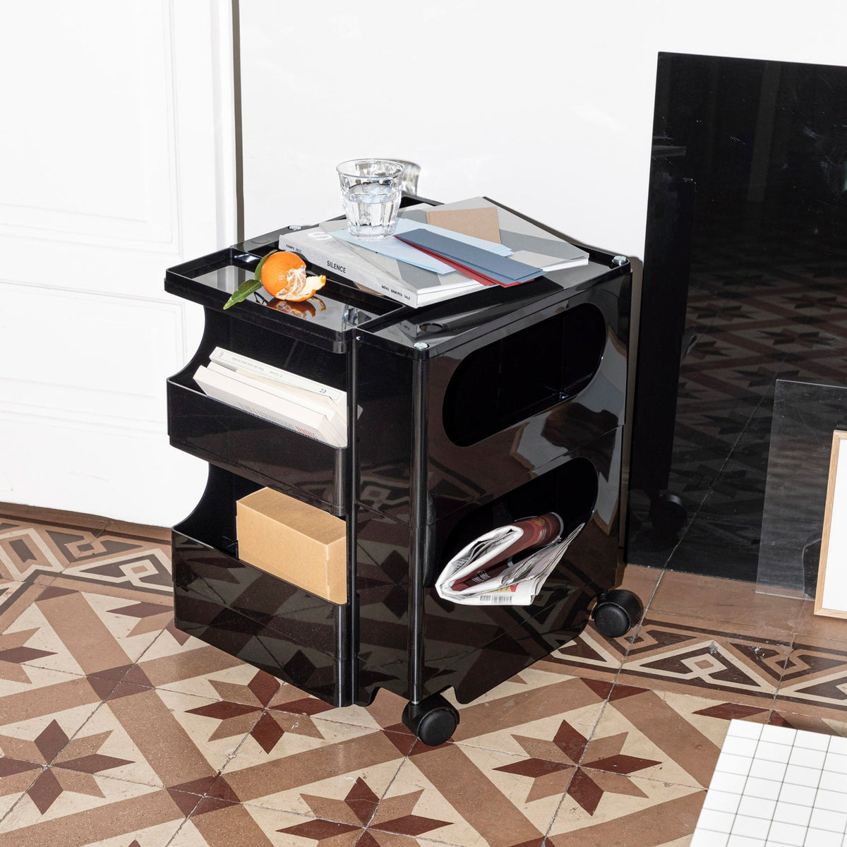 Boby Office Trolley - 20.7" H