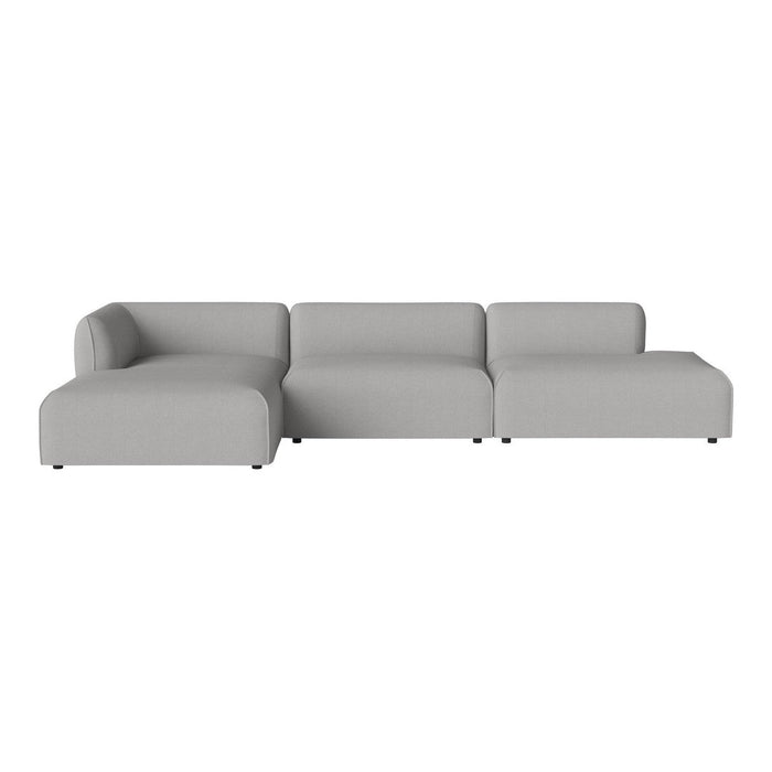Arke Garden Sofa 3 Modules w/ Chaise Lounge & Open End
