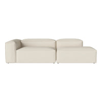Stylish cream sectional sofa with a minimalist design and smooth, matte finish. Ideal for modern and cozy interiors.