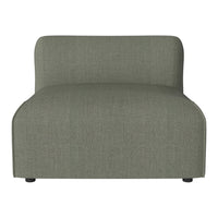 Green textured chair with a minimalist design, featuring a smooth and curved form. Perfect for modern decor.