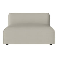 Beige modular sofa with a clean, minimalist design and smooth fabric. Perfect for modern interiors.