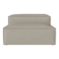 Textured light gray fabric sofa with minimalist design and subtle detailing, perfect for modern interiors.