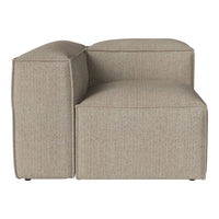 Light beige sofa with a textured, subtle pattern, ideal for modern and neutral-themed interiors.
