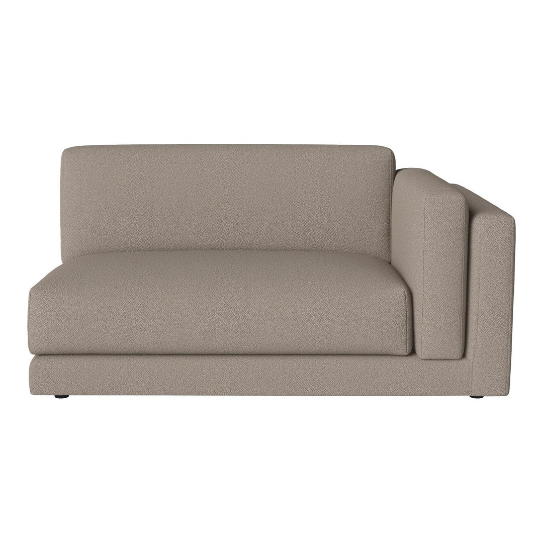 Stylish beige corner sofa with a clean, modern design and smooth upholstery, perfect for contemporary living spaces.