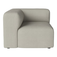 Light beige modern sofa with clean lines and a solid, minimalist design. Perfect for contemporary spaces.