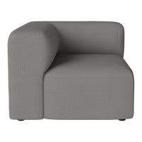 Gray textured couch corner piece with a modern, minimalist design and smooth finish. Perfect for contemporary decor.