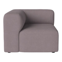 Curved gray accent chair with a smooth fabric finish, perfect for modern decor. Minimalist design with solid color.