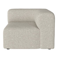 Beige upholstered corner sofa with a textured, woven pattern for a modern look. Perfect for contemporary living spaces.