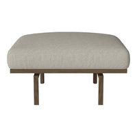 "Beige upholstery with a smooth texture on a wooden frame, minimalistic design perfect for modern decor."