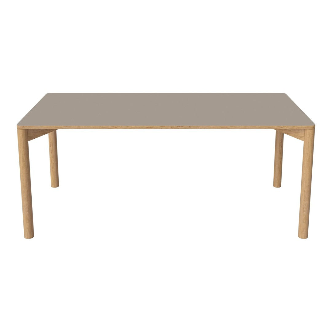 Light grey tabletop with natural wood legs, featuring a minimalist design for a modern touch. Perfect for any space.