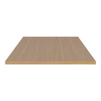 Light oak finish with subtle wood grain pattern, perfect for modern or rustic decor. Ideal for versatile home styling.