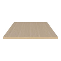 Light oak wood tabletop with a smooth, subtle grain pattern and soft beige tones. Ideal for modern decor.