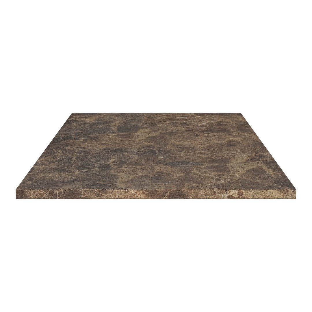 Dark brown surface with a marbled pattern, showcasing subtle variations and earthy tones. Perfect for modern decor.