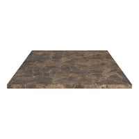 Dark brown surface with a marbled pattern, showcasing subtle variations and earthy tones. Perfect for modern decor.