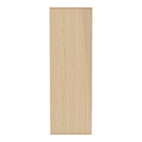 Light oak wood finish with subtle grain texture, offering a clean, minimalist design. Ideal for modern decor.
