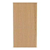 Light oak wood finish with a natural grain pattern, showcasing a sleek and minimalist design. Ideal for modern spaces.