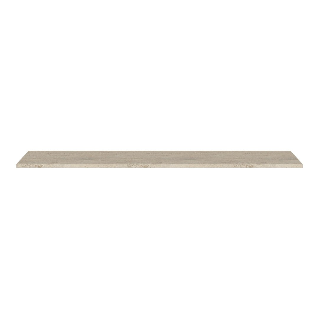 Light wood shelf with a smooth, natural grain texture in pale beige tones. Perfect for any modern decor.