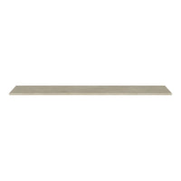 Light beige shelving board with a smooth, matte finish, perfect for minimalist home decor.