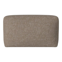 Textured brown fabric cushion with a subtle woven pattern, perfect for adding warmth to any decor.