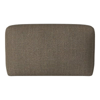 Textured brown pillow with a subtle woven pattern, perfect for adding warmth to any decor.