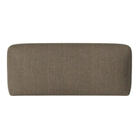 Brown textured fabric headboard with a sleek, modern design, ideal for contemporary bedroom decor.