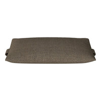 Brown textured cushion with a sleek, modern design perfect for adding warmth to any space.