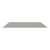 Light grey rectangular surface with a smooth, matte finish, ideal for modern decor.