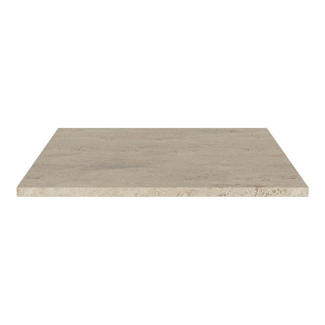 Light beige stone slab with a subtle, natural texture, ideal for countertops or tabletops.