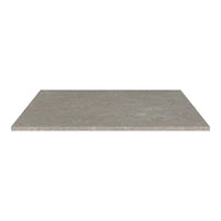 Gray marble countertop with subtle veining and a polished finish, perfect for modern kitchen decor.