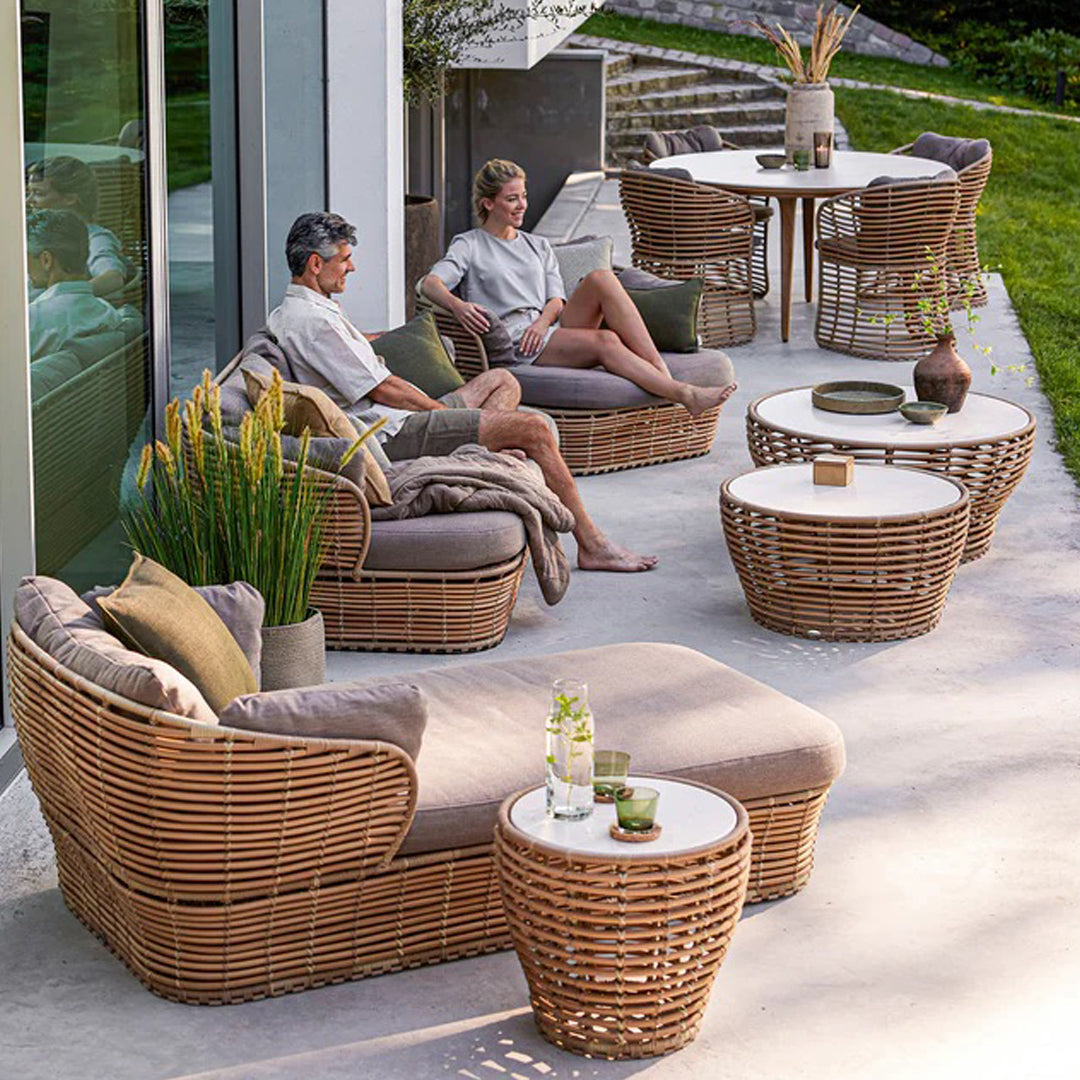 Cane-line Basket Daybed by Soren Rose Studio | Design Public