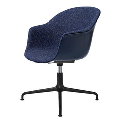 Bat Meeting Chair - 4-Star Base - Height Adjustable - Front Upholstered