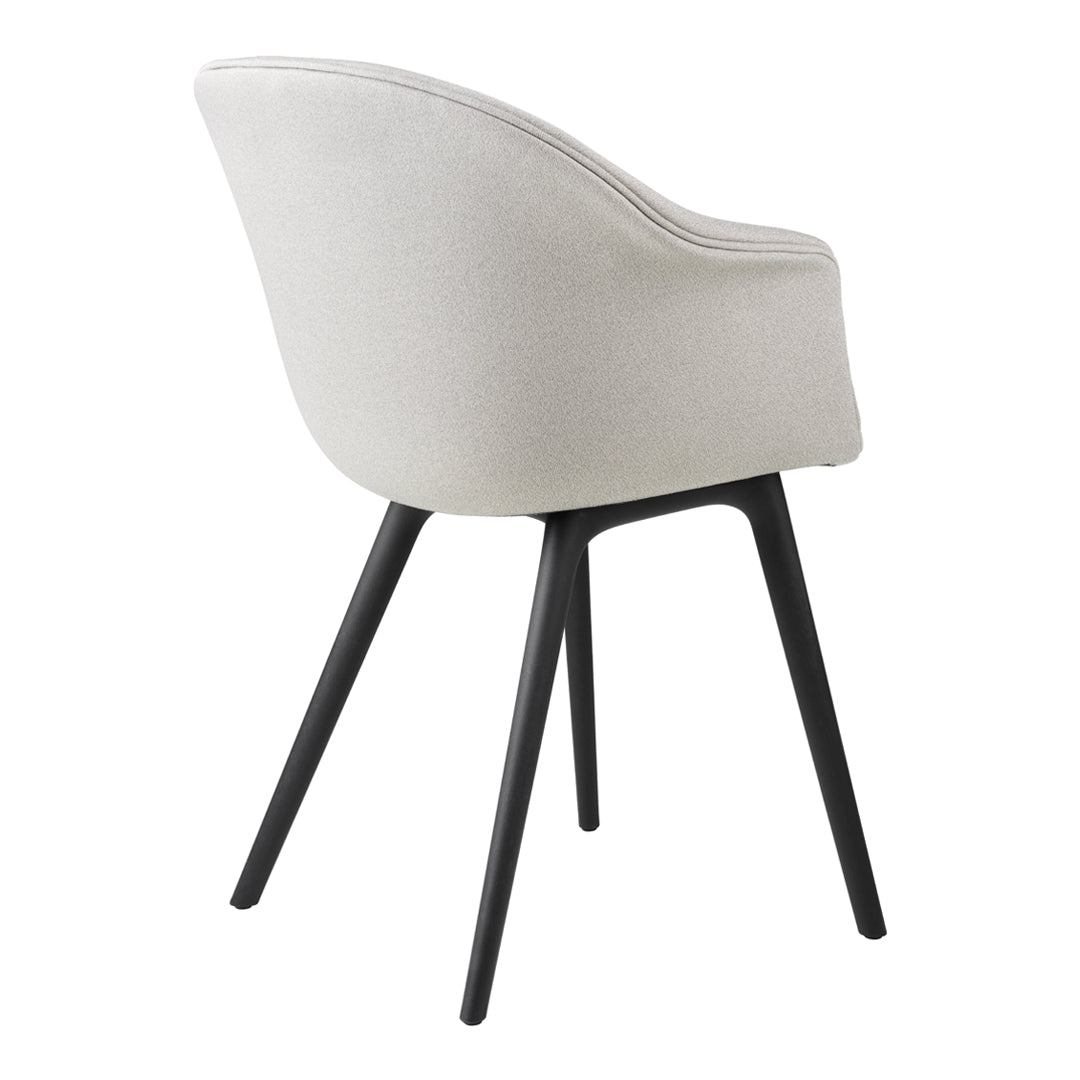 Bat Dining Chair - Fully Upholstered - Plastic Base