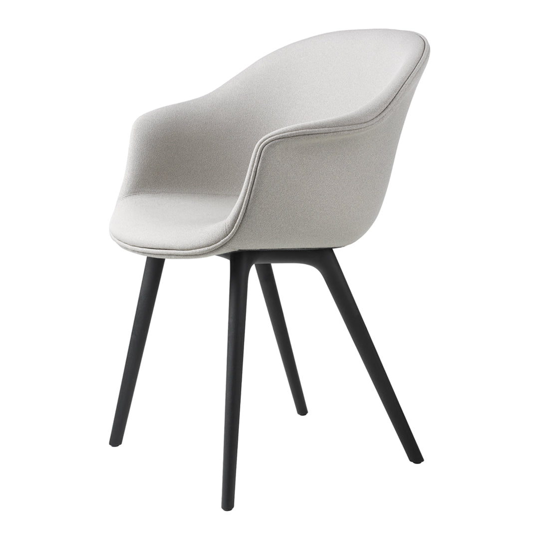 Bat Dining Chair - Fully Upholstered - Plastic Base