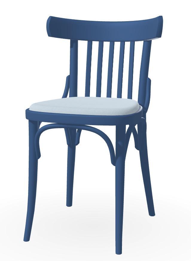 Chair 763 - Seat Upholstered - Beech Pigment Frame
