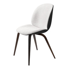 Beetle Dining Chair - Front Upholstered - Smoked Oak Base
